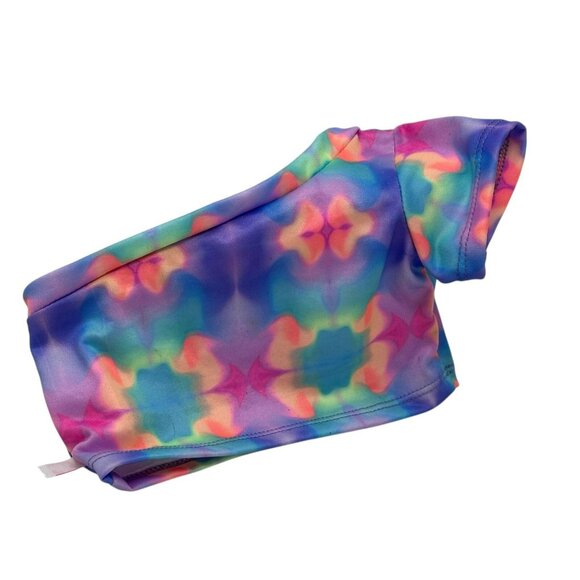 BUILD A BEAR Lot Purple Clothing Pieces Best Friends BFF Tie-Dye Skater Hoodie - Picture 10 of 12